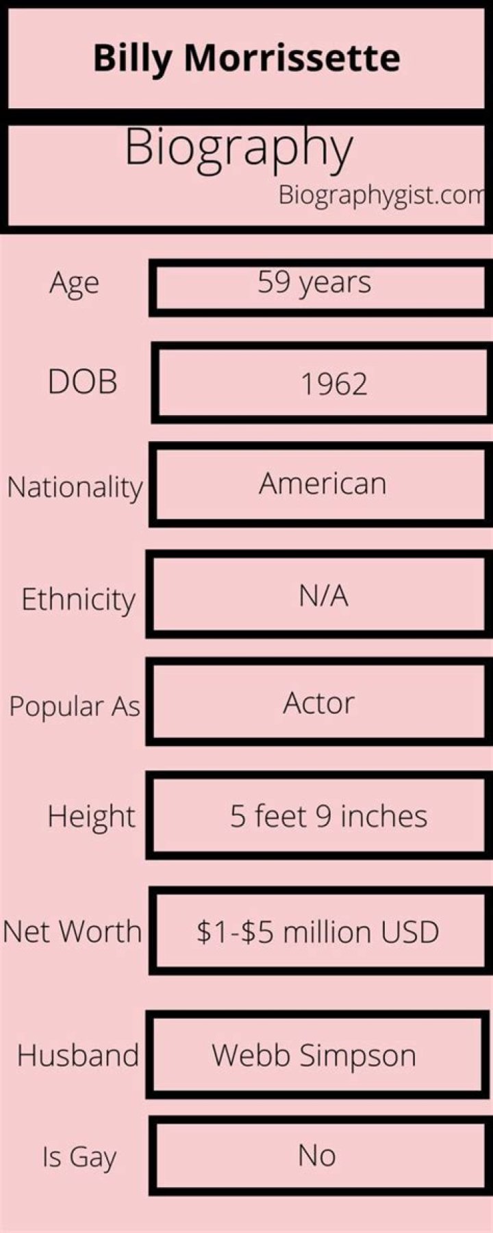 BlogPaper | Billy Morrissette - Bio, Age, Net Worth, Height, Divorce, Nationality, Body Measurement, Career