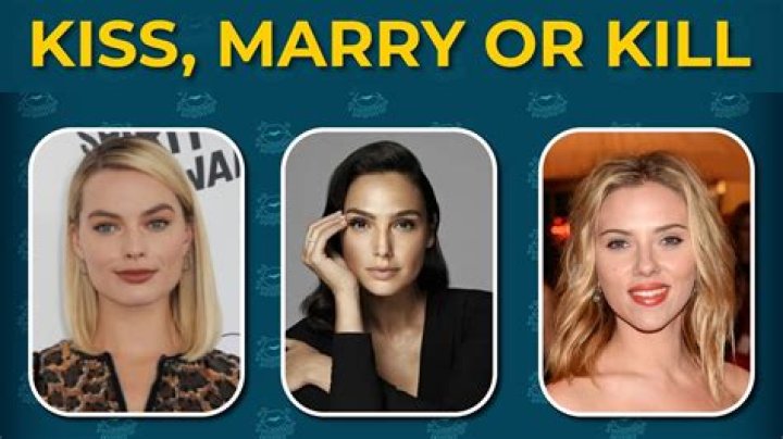Celebrity Kiss, Marry, Kill Unveiled
