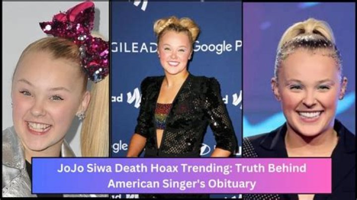 Debunking The "Is JoJo Siwa Dead?" Rumor: Uncovering The Truth