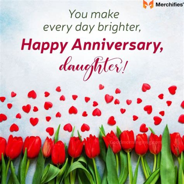 Discover Heartfelt Ways To Celebrate "Happy Anniversary Daughter"