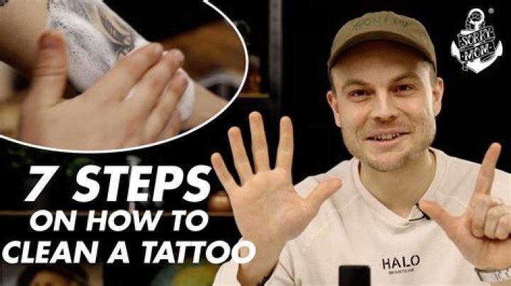 Do you wash your tattoo when it's peeling? ·