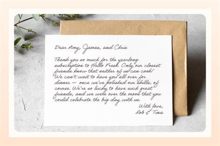 Unveil The Heartfelt Art Of Wedding Thank-You Letters To Parents