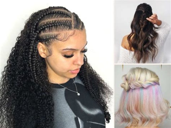 Unveiling The Allure Of Braided Half Up Half Down Black Hairstyles