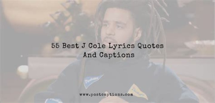Unveiling The Power Of J Cole Lyrics For Captivating Captions